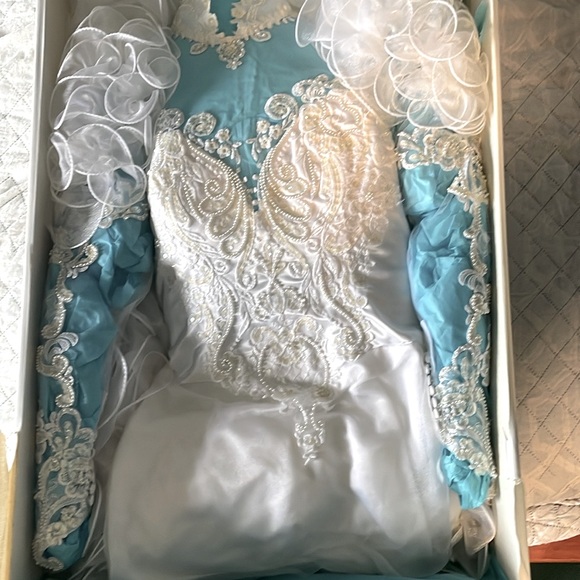 Vintage bridal gown (1989) - Picture 6 of 15